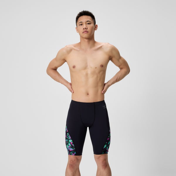 speedo Men's Club Training Spliced Jammer Black/Green