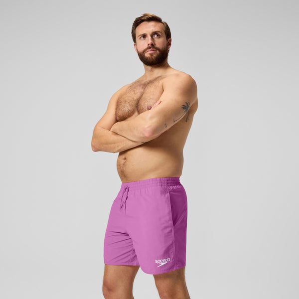 Speedo Men's Essential 16" Watershort Swim Trunks Purple