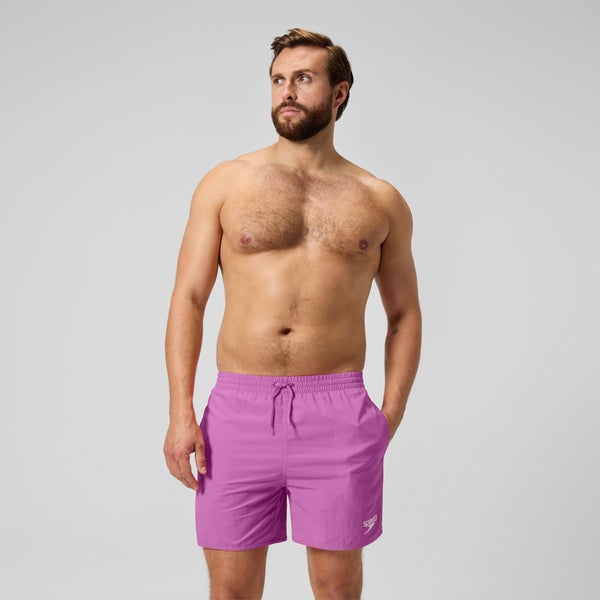 speedo Men's Essential 16" Watershort Swim Trunks Purple