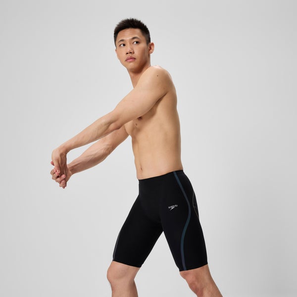 Speedo Men's Fastskin LZR Intent 2.0 High Waist Jammer Black
