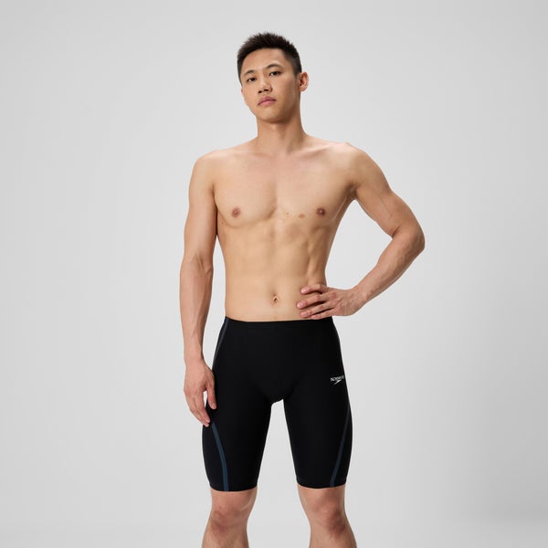 speedo Men's Fastskin LZR Intent 2.0 High Waist Jammer Black