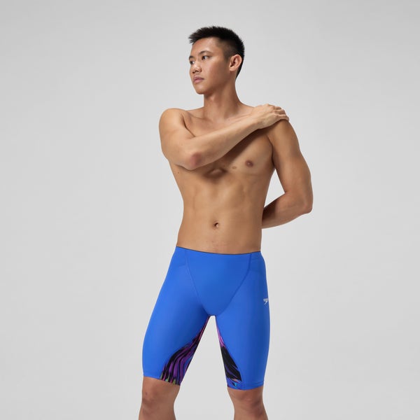 speedo Men's Fastskin LZR Pro 2.0 Printed Jammer Blue