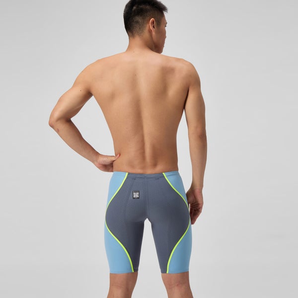 Speedo Men's Fastskin LZR Pure Intent 2.0 High Waist Jammer Gray/Blue