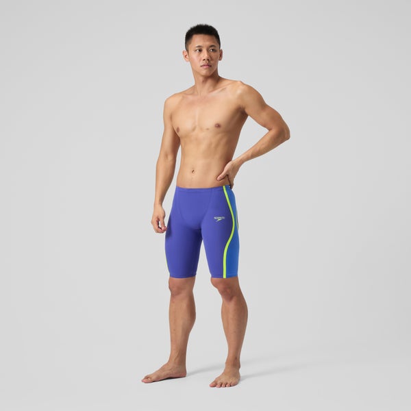 Speedo Men's Fastskin LZR Pure Intent 2.0 High Waist Jammer Blue/Yellow
