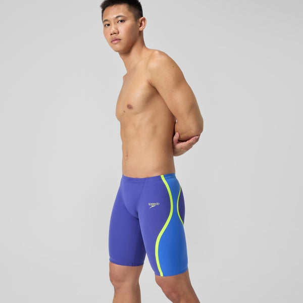 Speedo Men's Fastskin LZR Pure Intent 2.0 Jammer Blue/Yellow