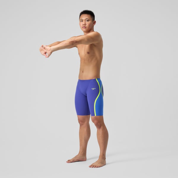 Speedo Men's Fastskin LZR Pure Intent 2.0 Jammer Blue/Yellow