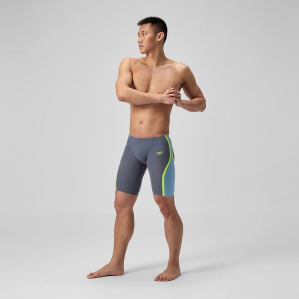 Speedo Men's Fastskin LZR Pure Intent 2.0 Jammer Gray/Blue