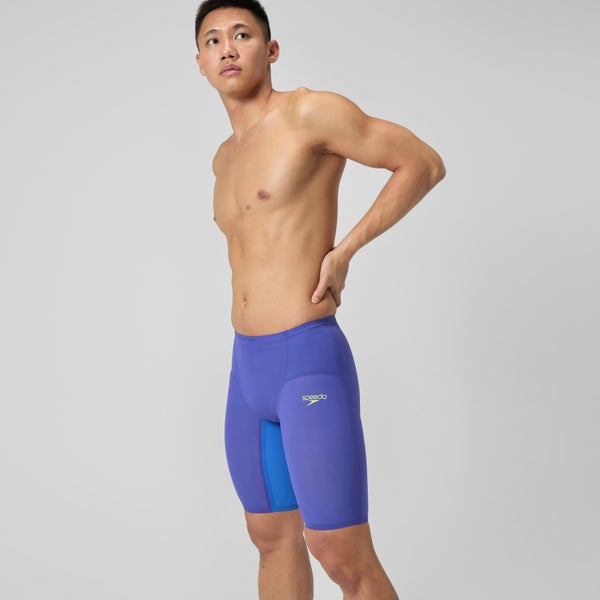 Speedo Men's Fastskin LZR Pure Valor 2.0 High Waisted Jammer Purple/Blue
