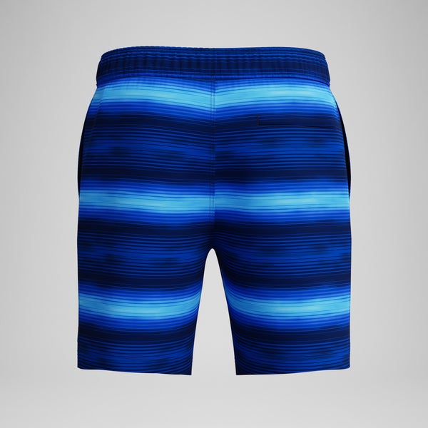 Speedo Men's Redondo Edge Printed 18" Swim Shorts Navy/Blue