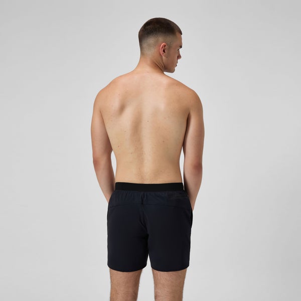 Speedo Men's The Lookout Volley 16" Swim Trunks Black