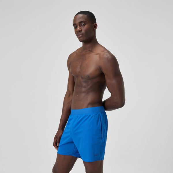 Speedo Men's The Lookout Volley 16" Swim Trunks Blue