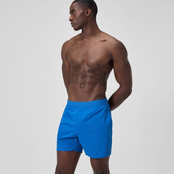 speedo Men's The Lookout Volley 16" Swim Trunks Blue