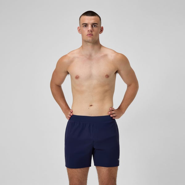 speedo Men's The Lookout Volley 16" Swim Trunks Navy