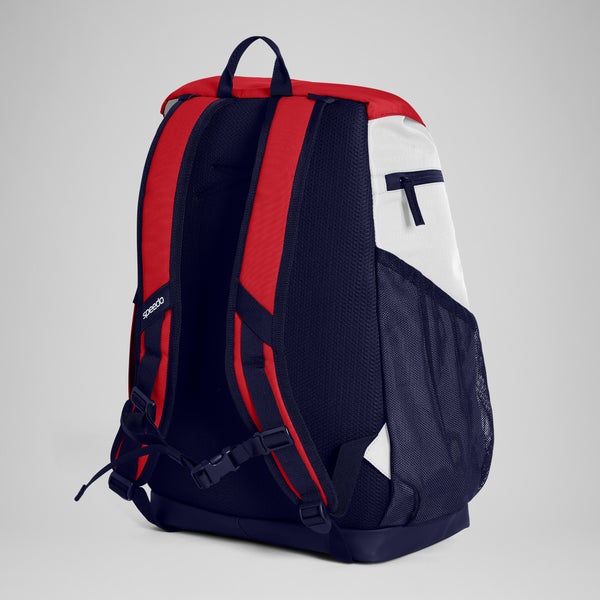 Speedo 35L Team Rucksack Red/White/Blue