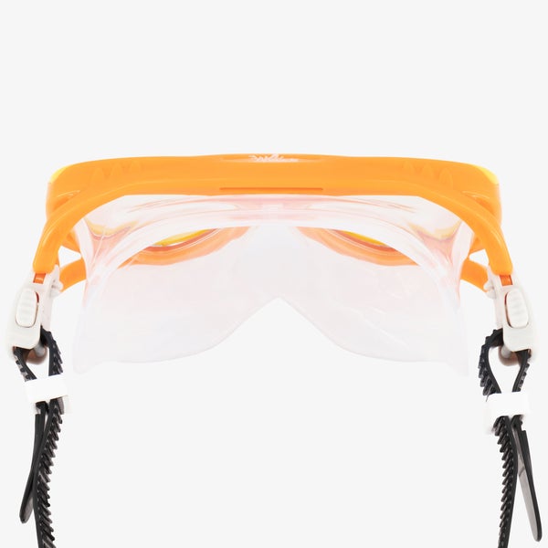 Speedo Adult Adventure Mask Snorkel & Fin Set Orange