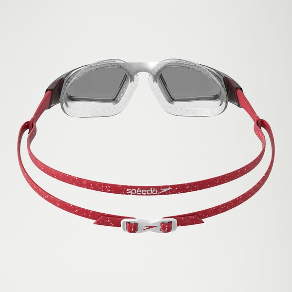 Speedo Adult Aquapulse Pro Mirror Goggle Red/White