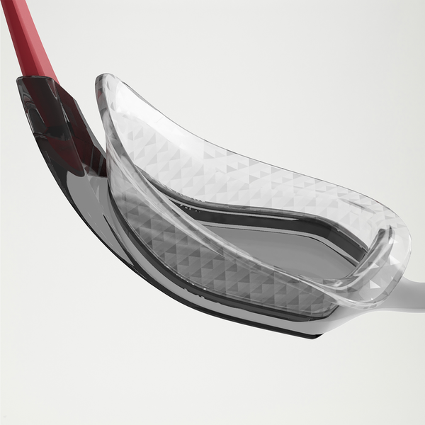 Speedo Adult Aquapulse Pro Mirror Goggle Red/White