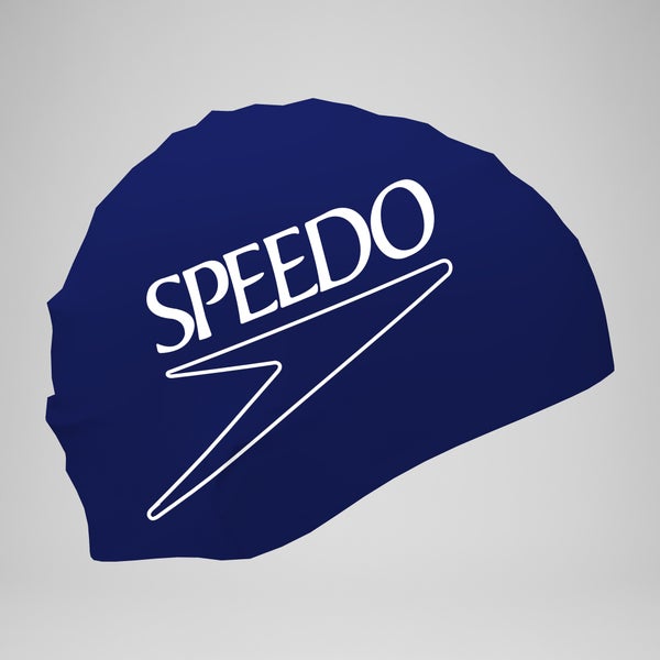 speedo Adult Biofuse Printed Cap Teal/White