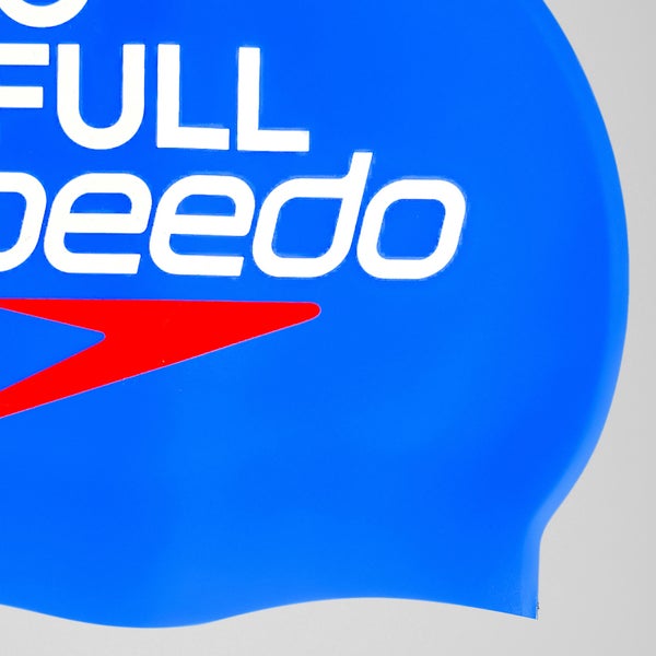 Speedo Adult Silicone Cap Blue