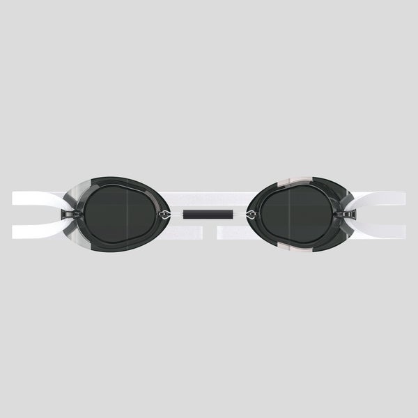 Speedo Adult Swedish Mirror Goggles Smoke/Silver