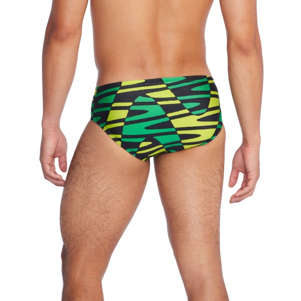 Speedo Boy's Disco Boom Brief Green