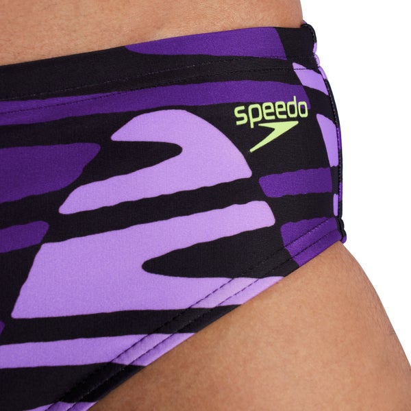 Speedo Boy's Disco Boom Brief Purple