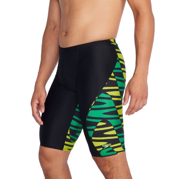 Speedo Boy's Disco Boom Splice Jammer Green