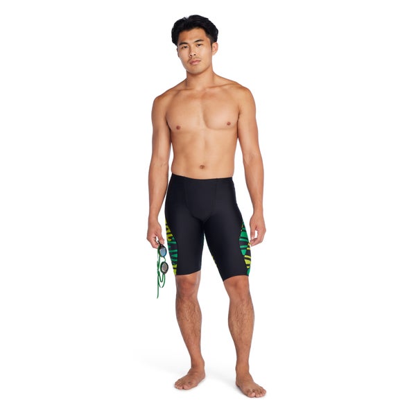 Speedo Boy's Disco Boom Splice Jammer Green