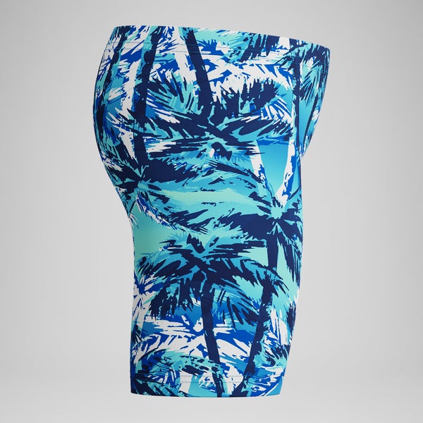 Speedo Boy's Print Jammer Blue