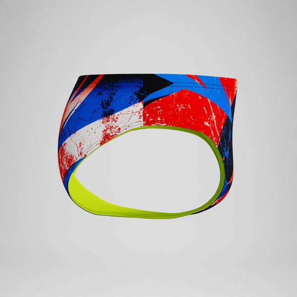 Speedo Boys Bolted Brief Red/Blue