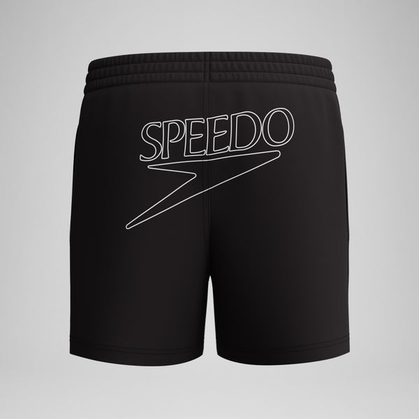 Speedo Boys Classic Logo 13" Swim Shorts Black
