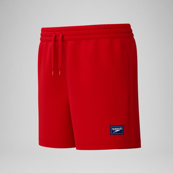 Speedo Boys Classic Logo 13" Swim Shorts Red