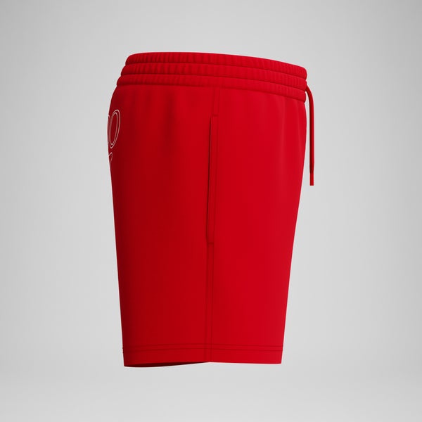 Speedo Boys Classic Logo 13" Swim Shorts Red