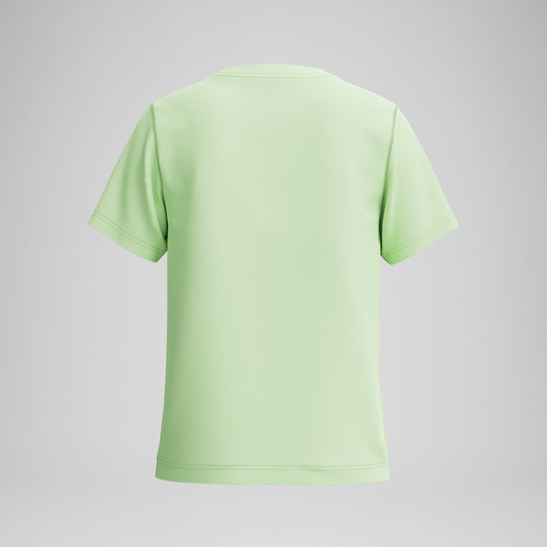 Speedo Boys Graphic Short Sleeve Swim Shirt Green