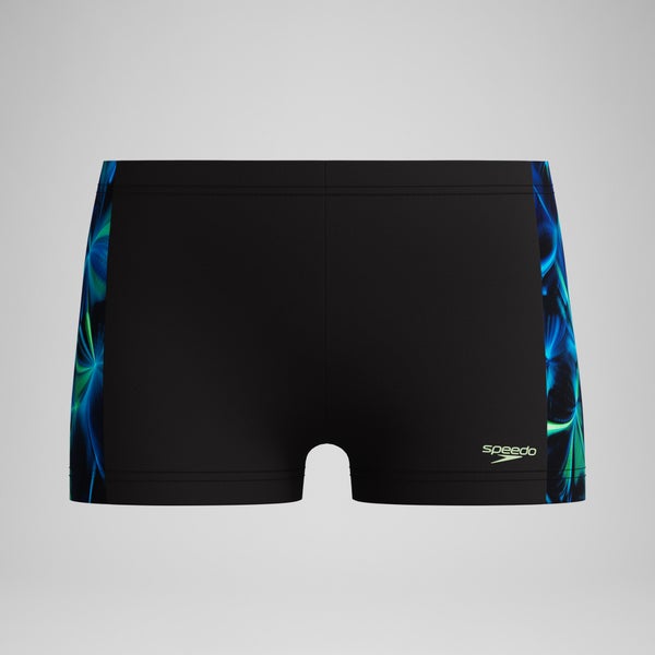 speedo Boys Printed Aquashort Black/Green