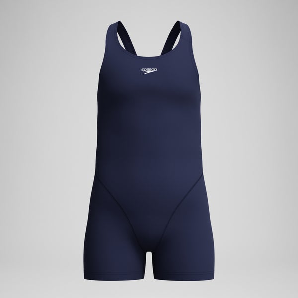 speedo Girls Endurance+ Legsuit Navy