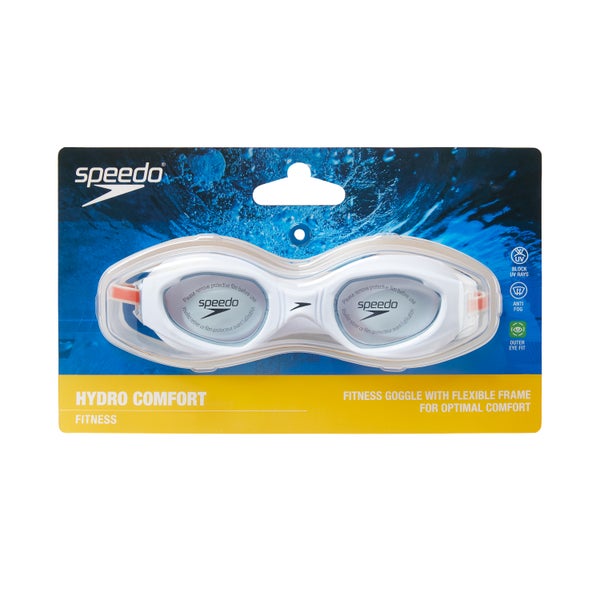Speedo Hydro Comfort Goggles White