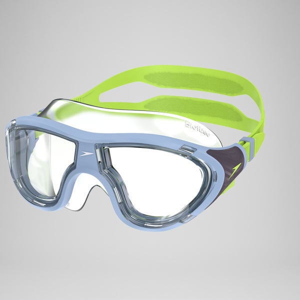 speedo Junior Biofuse 2.0 Mask Blue/Clear/Green