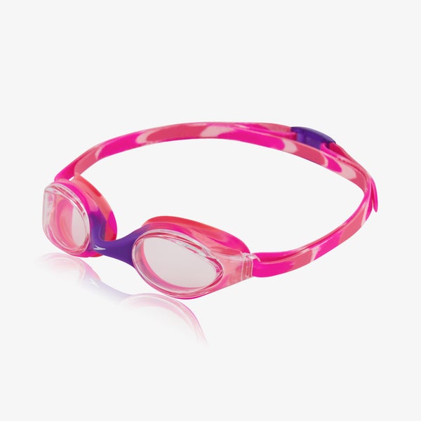 speedo Junior Hyper Flyer Mirrored Goggles Purple