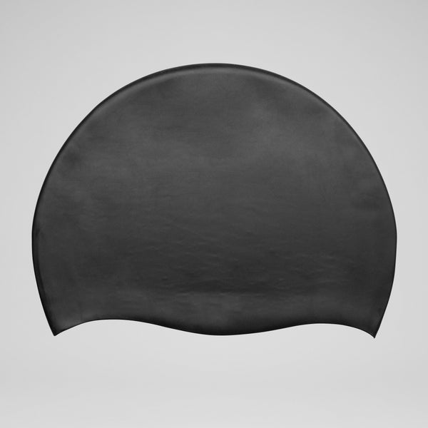 Speedo Junior Solid Silicone Cap Black