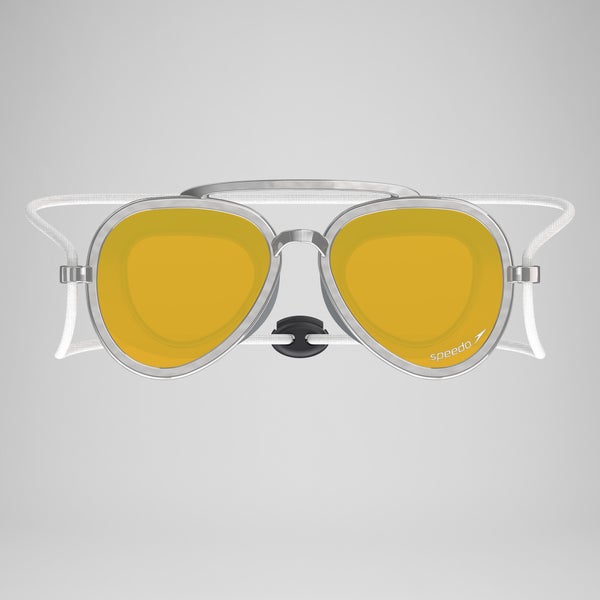 Speedo Kids Sunny G Mariner Mirrored Silver/Gold