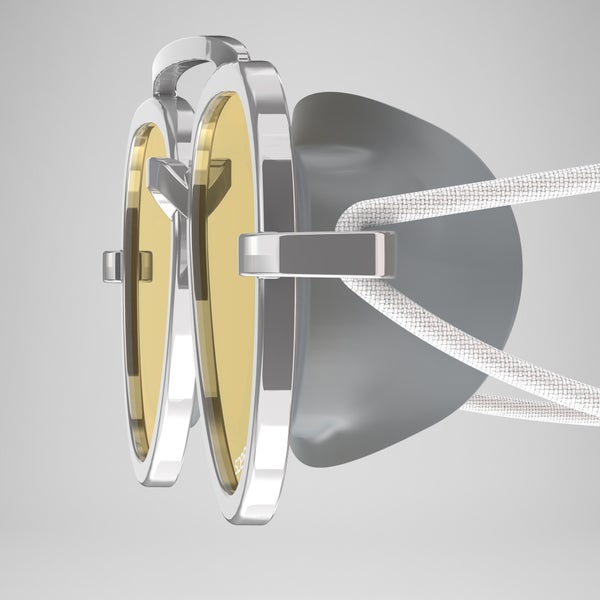 Speedo Kids Sunny G Mariner Mirrored Silver/Gold