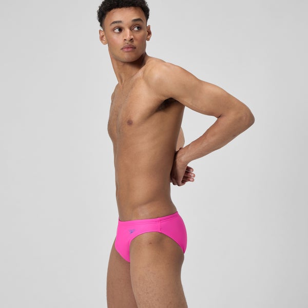 Speedo Men's 2" Pride Solar Brief Pink