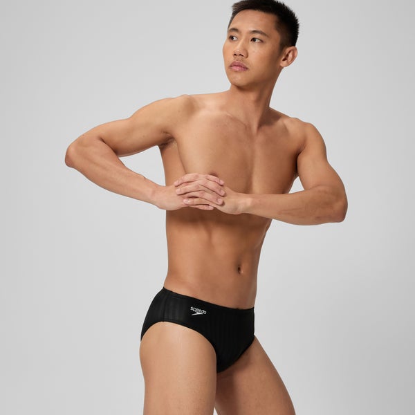 Speedo Men's Aquablade Adult Brief Black