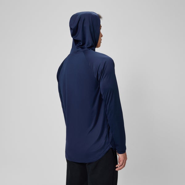 Speedo Men's Baybreeze Long Sleeve Hoodie Navy