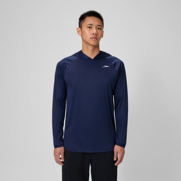 speedo Men's Baybreeze Long Sleeve Hoodie Navy