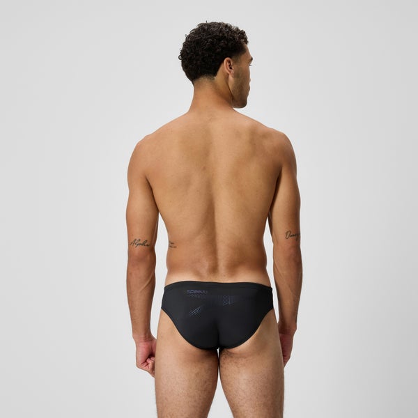 Speedo Men's Boom Solid Brief Black