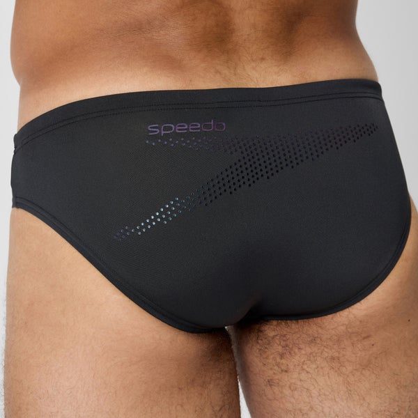 Speedo Men's Boom Solid Brief Black