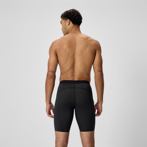 Speedo Men's Boom Solid Jammer Black