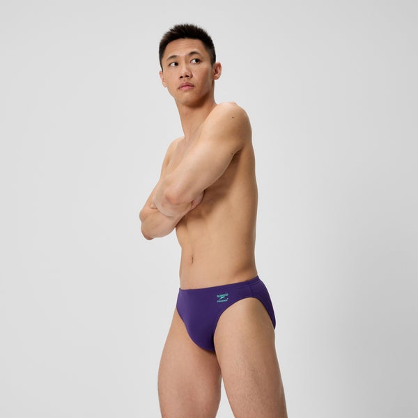 Speedo Men's Club Training Brief Purple